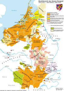 Bourgogne- Bourgondië (1477)