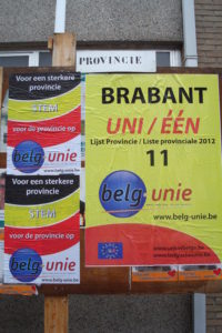 Affichage BELG-UNIE in Brabant - Affichage de BELG-UNIE dans le Brabant