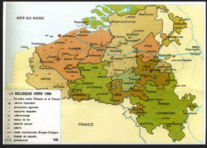 België in 1300 - La Belgique en 1300