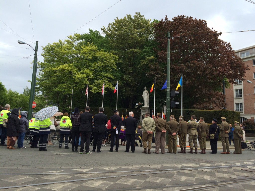 Herdenking van de bevrijding in Jette, Brabant - Commémoration de la libération à Jette dans le Brabant, 09.05.2015 (foto, photo B.U.B.)