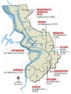 Les districts anversois - de Antwerpse districten (www.standaard.be)