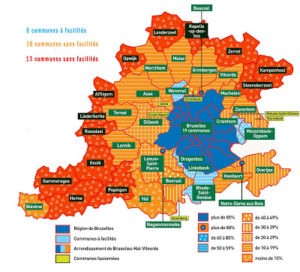 De Brusselse rand - la périphérie bruxelloise; bron-source: http://caroline-persoons.blogspot.be